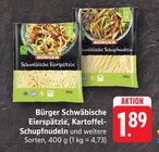 Schwäbische Eierspätzle Angebot in Weilheim Schwäbische Eierspätzle im aktuellen Prospekt bei EDEKA in Weilheim