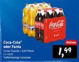 Konsum - Coca-Cola oder Fanta Angebot im Prospekt Coca-Cola oder Fanta bei Konsum im Prospekt "" für 1,49 €
