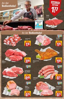 Bratwurst im aktuellen REWE Prospekt (Kassel) Bratwurst im REWE Prospekt "Dein Markt" mit 28 Seiten (Kassel)