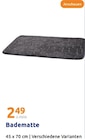 Badematte für 2,49 € bei Action im Angebot Badematte im aktuellen Action Prospekt