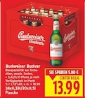 Bierspezialität von Budweiser Budvar im aktuellen E center Prospekt