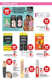Promotion Mascara dans le prospectus Hyper U, valable du 24/06/2025 au 06/07/2025 Promo Mascara dans le catalogue Hyper U du moment à la page 8