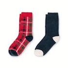 2 Paar Kuschelsocken im aktuellen Tchibo im Supermarkt Prospekt