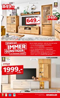 Fernseher im Segmüller Prospekt "SEGMÜLLER Highlight Angebote" mit 48 Seiten (Augsburg)