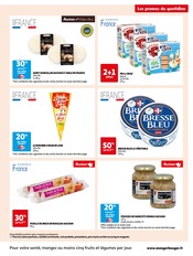 Promos Bresse Bleu dans le catalogue "Encore + d'économies sur vos courses du quotidien" de Auchan Hypermarché à la page 5