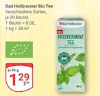 Bio Tee Pfefferminz bei GLOBUS im Koblenz Prospekt für 1,29 €