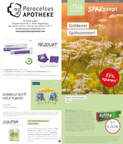 Aktueller LINDA Premiumapotheke Apotheken Prospekt in Sinzing und Umgebung, "Aktuelle Angebote" mit 3 Seiten, 01.09.2025 - 30.09.2025