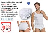 Damen-Taillen-Slips 2er-Pack Angebote von Schiesser bei GLOBUS Koblenz für 9,99 €