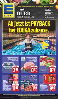 Coca Cola im EDEKA Prospekt "Wir lieben Lebensmittel!" mit 28 Seiten (Würzburg)