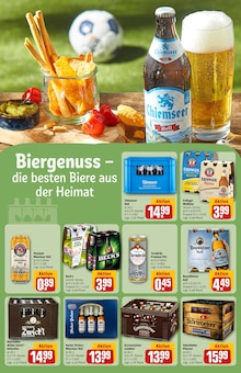 Bier im aktuellen REWE Prospekt (Darmstadt) Bier im REWE Prospekt "Dein Markt" mit 40 Seiten (Darmstadt)