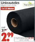 Unkrautvlies 50g/m² bei Wreesmann im Pockau Prospekt für 2,99 €