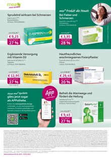 mea - meine apotheke Neunkirchen-Seelscheid Prospekt der aktuellen Woche, gültig von 01.01.2023 bis 31.01.2023 Aktueller mea - meine apotheke Neunkirchen-Seelscheid Prospekt "Unsere Januar-Angebote" mit 4 Seiten
