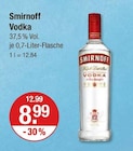 Vodka Angebote von Smirnoff bei V-Markt Memmingen für 8,99 €