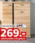 Schuhschrank „Sonos“ Angebote bei Segmüller Ansbach für 269,00 €