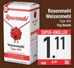 Weizenmehl Type 405 von Rosenmehl im aktuellen EDEKA Prospekt für 1,11 €