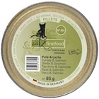Katzenfutter Fillets im Angebot bei REWE in Rodgau Katzenfutter Fillets Angebote von Catz Finefood bei REWE Rodgau für 1,59 €