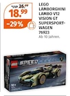 Aktuelle Lego Angebote bei Müller in München Aktuelles Lamborghini Lambo V12 Vision GT Supersportwagen 76923 Angebot bei Müller in München ab 18,99 €