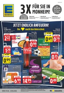 Kaffee im aktuellen EDEKA Prospekt (Monheim (Rhein)) Kaffee im EDEKA Prospekt "Aktuelle Angebote" mit 25 Seiten (Monheim (Rhein))