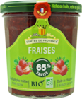 CONFITURE DE FRAISES BIO COMTES DE PROVENCE - LES COMTES DE PROVENCE en promo chez Auchan Hypermarché CONFITURE DE FRAISES BIO COMTES DE PROVENCE - LES COMTES DE PROVENCE dans le catalogue Auchan Hypermarché