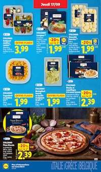Promotion Pecorino dans le prospectus Lidl, valable du 17/09/2026 au 23/09/2026 Promo Pecorino dans le catalogue Lidl du moment à la page 20