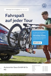 Aktueller Volkswagen Werkstatt & Auto Prospekt in Leopoldshöhe und Umgebung, "Neuer Frühling, neuer Grip" mit 1 Seite, 01.03.2025 - 31.05.2025
