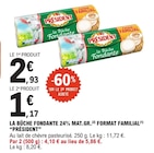 La Bûche Fondante 24% MAT.GR. Format Familial - Président dans le catalogue E.Leclerc