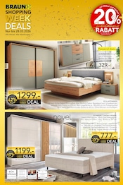 Aktueller BRAUN Möbel-Center Prospekt mit Schrank, "BRAUN SHOPPING WEEK", Seite 4