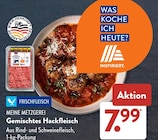 Gemischtes Hackfleisch von Meine Metzgerei im aktuellen ALDI SÜD Prospekt für 7,99 €