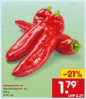 Aktuelles Spitzpaprika rot Angebot bei Netto Marken-Discount in Leverkusen ab 1,79 €