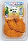 CUISSE DE POULET NOURRI AUX GRAINES DE LIN - MAITRE COQ en promo chez Super U CUISSE DE POULET NOURRI AUX GRAINES DE LIN - MAITRE COQ dans le catalogue Super U