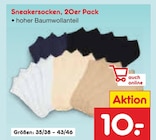 Sneakersocken im aktuellen Netto Marken-Discount Prospekt