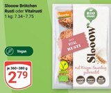 Aktuelle Wecker Angebote bei GLOBUS in Saarbrücken Aktuelles Brötchen Rusti oder Vitalrusti Angebot bei GLOBUS in Saarbrücken ab 2,79 €