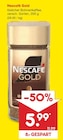 Gold löslicher Bohnenkaffee Angebote von Nescafé bei Netto Marken-Discount Straubing für 5,99 €