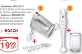 Handmixer MFQ 3010 Angebote von Bosch bei GLOBUS Trier für 19,99 €