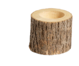 Bougeoir bois à 0,95 € dans le catalogue Gifi