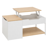 Table basse relevable dans le catalogue Maxi Bazar