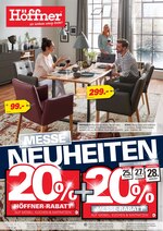Höffner Prospekt "Messe-Neuheiten", 24 Seiten, für Pinneberg, 22.01.2020 - 28.01.2020 Höffner Prospekt "Messe-Neuheiten", 24 Seiten, für Pinneberg, 22.01.2020 - 28.01.2020