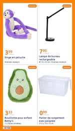 Offre Peluche Enfant dans le catalogue Action du moment à la page 30