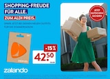 50 € Guthabenkarte von Zalando im aktuellen ALDI SÜD Prospekt für 42,50 €