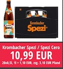 Spezi / Spezi Cero Angebote von Krombacher bei Nuck Getränke Freital für 10,99 €