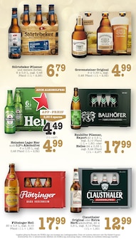Bier im E center Prospekt "Aktuelle Angebote" mit 78 Seiten (Ettlingen)