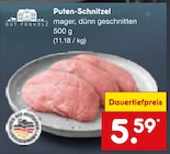 Puten-Schnitzel im Angebot bei Netto Marken-Discount in Ahaus Puten-Schnitzel Angebote von Gut Ponholz bei Netto Marken-Discount Ahaus für 5,59 €