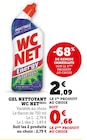 Gel nettoyant(B)(C) - WC NET - Hyper U à Cambrai Gel nettoyant(B)(C) - WC NET en promo chez Hyper U Cambrai à 0,66 €