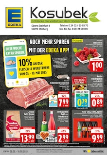 Aktueller EDEKA Prospekt "Aktuelle Angebote" Seite 1 von 24 Seiten für Stolberg