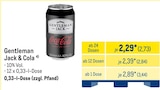 Aktuelle Coca Cola Angebote bei METRO in Gifhorn Aktuelles Jack & Cola Angebot bei METRO in Gifhorn ab 2,73 €