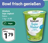 Soja-Joghurt im Angebot bei GLOBUS in Rostock Soja-Joghurt Angebote von Alnatura bei GLOBUS Rostock für 1,79 €