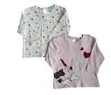Lot de 2 T-shirts bébé - DISNEY - Carrefour à Le Mans Lot de 2 T-shirts bébé - DISNEY en promo chez Carrefour Le Mans à 9,99 €