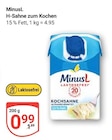 H-Sahne zum Kochen im Angebot bei GLOBUS in Hürth H-Sahne zum Kochen Angebote von MinusL bei GLOBUS Hürth für 0,99 €
