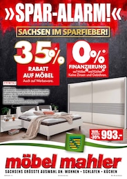 Möbel Mahler Siebenlehn Prospekt "»SPAR-ALARM!«" für Neuhausen, 16 Seiten, 01.10.2025 - 28.10.2025