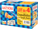 COQUILLETTES AUX OEUFS FRAIS LUSTUCRU - LUSTUCRU en promo chez Auchan Hypermarché COQUILLETTES AUX OEUFS FRAIS LUSTUCRU - LUSTUCRU dans le catalogue Auchan Hypermarché